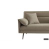 canapé-lit, Sivas, beige, gris, canapé convertible, mousse froide, bois d’eucalyptus, canapé gain de place, couchage d’appoint