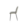 Chaise Furas Vintage PU Gris – 75×47×53,5 cm, élégante & confortable