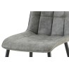Chaise Furas Vintage PU Gris – 75×47×53,5 cm, élégante & confortable