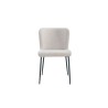 Chaise Lisa Tissu Fabb Raven Beige – 85×50×62 cm, chic & confortable