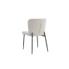 Chaise Lisa Tissu Fabb Raven Beige – 85×50×62 cm, chic & confortable