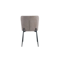 Chaise Lisa Tissu Fabb Raven Sand – 85 × 50 × 62 cm, élégante & confortable