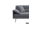 canapé-lit, Sivas, beige, gris, canapé convertible, mousse froide, bois d’eucalyptus, canapé gain de place, couchage d’appoint