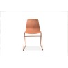 Chaise "Marie" PP Terracotta – 81×52×44 cm, légère & empilable