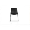 Chaise Marie PP Noire – 81×52×44 cm, légère & durable, lot de 2