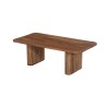 Table basse Jean Bois de manguier brun clair 120×60×40 cm – massif & robuste