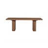 Table basse Jean Bois de manguier brun clair 120×60×40 cm – massif & robuste