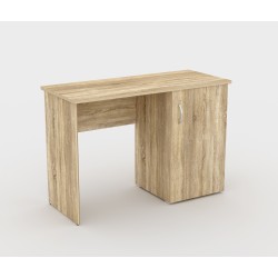 Bureau OLI BIURKO 1D | Compact 120×50×75 cm | 1 tiroir + 1 porte | Réf. 24FOLX03