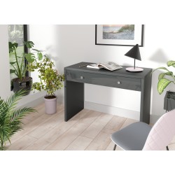 Bureau IVO 1S | Compact 110×50×78 cm | Fonctionnel avec espace rangement | Réf. 24G0LW03